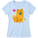 "Chow chow" Blusa Baby Look