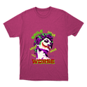"Camiseta SMILE IT GETS WORSE - Coringa" Camiseta Básica Unissex
