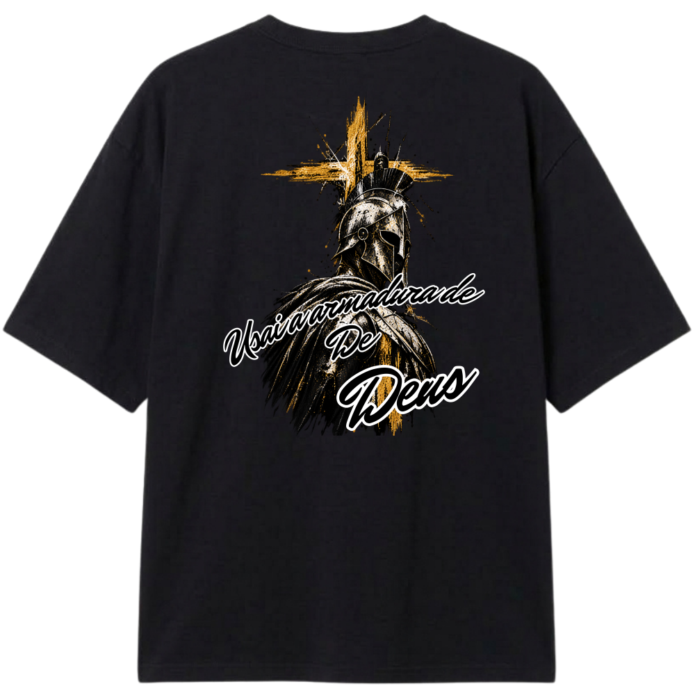 "Revesti de toda Armadura" Camiseta Oversized Classic