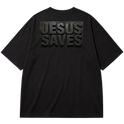 "Truth -  Jesus Saves Back" Oversized Premium 96% algodão 4% Elastano