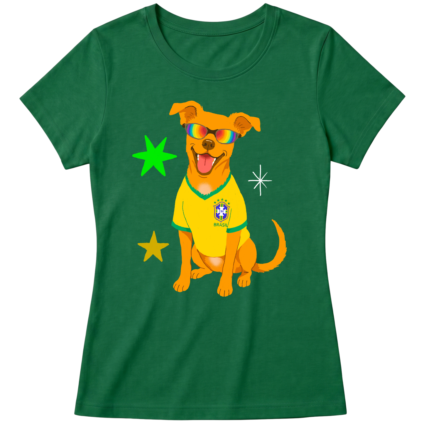 "Caramelo brasileiro" Blusa Baby Look