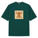 "Capivara Vitruviana DTG" Camiseta Oversized Suedine 220g