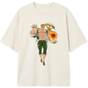 "Camiseta Oversized Classic Escanor" Camiseta Oversized Classic