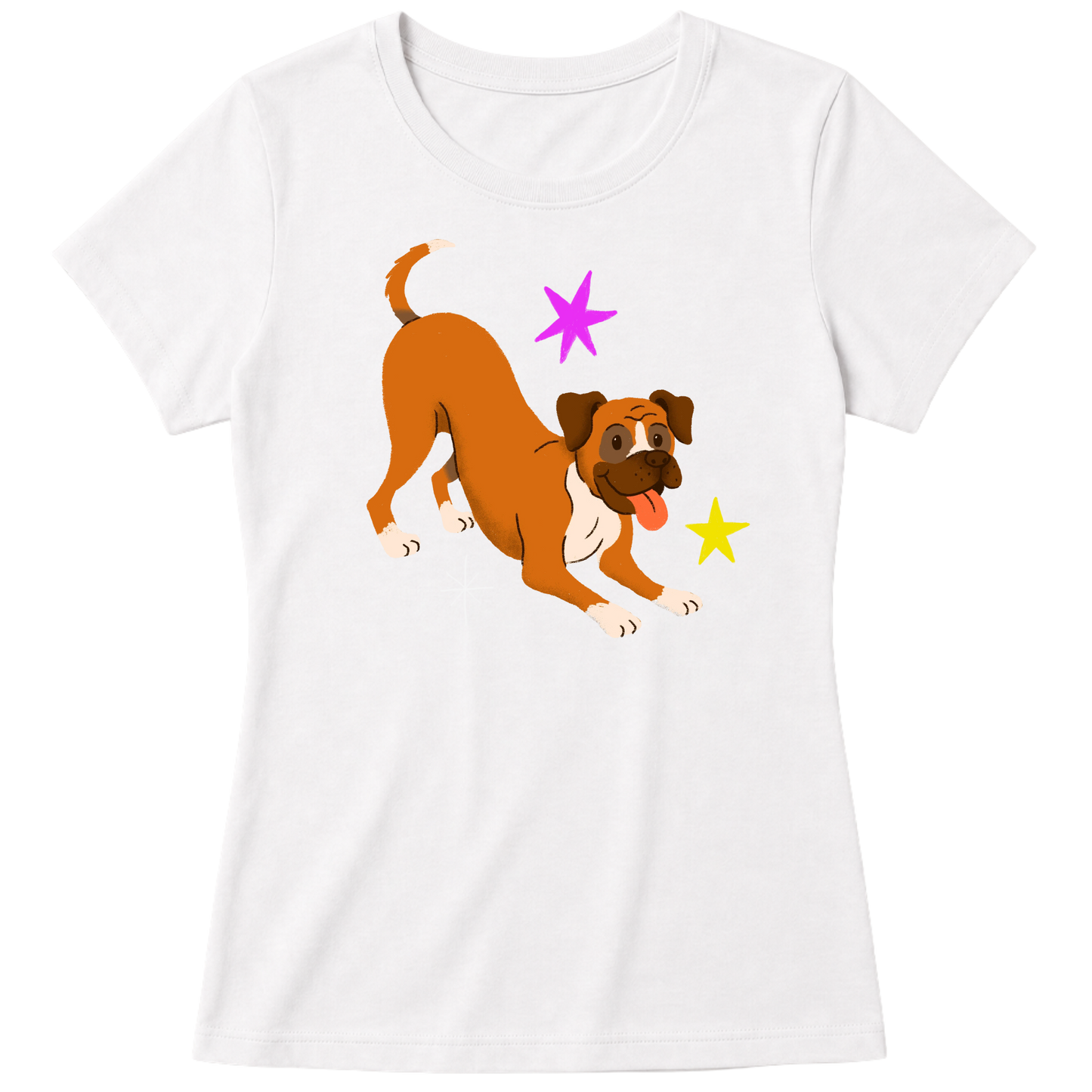 "Boxer" Blusa Baby Look