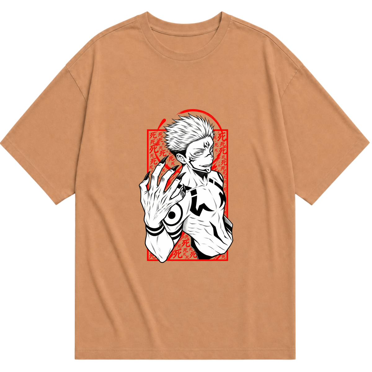 "Sukuna - Jujutsu Kaisen" Camiseta Oversized Básica