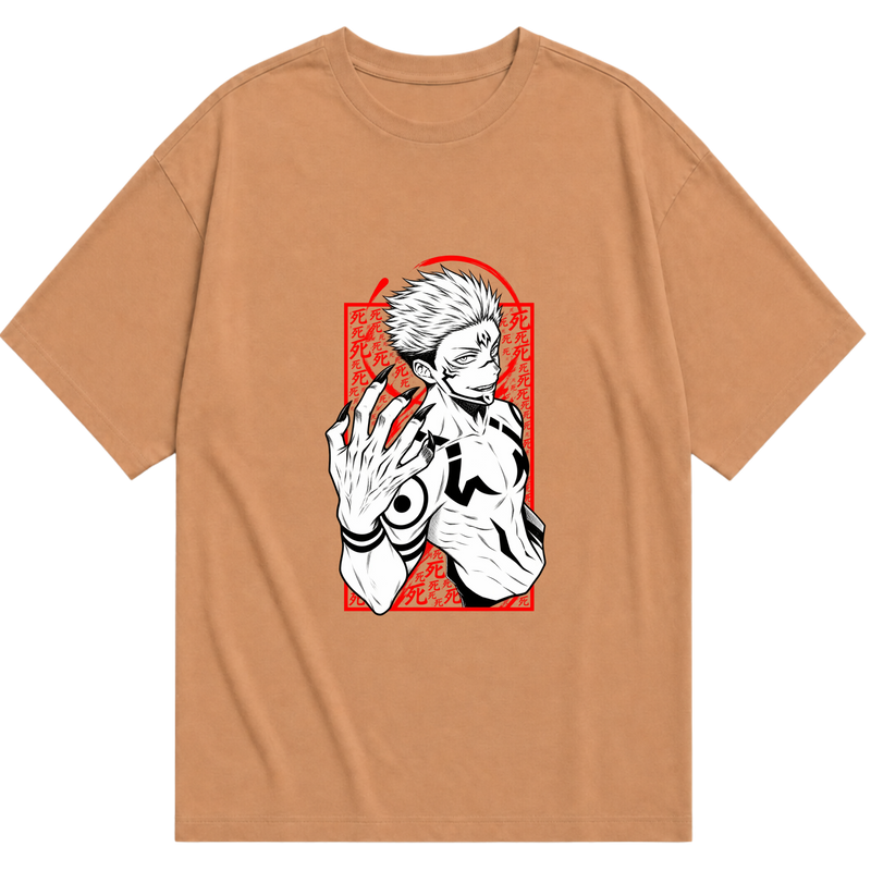 "Sukuna - Jujutsu Kaisen" Camiseta Oversized Básica