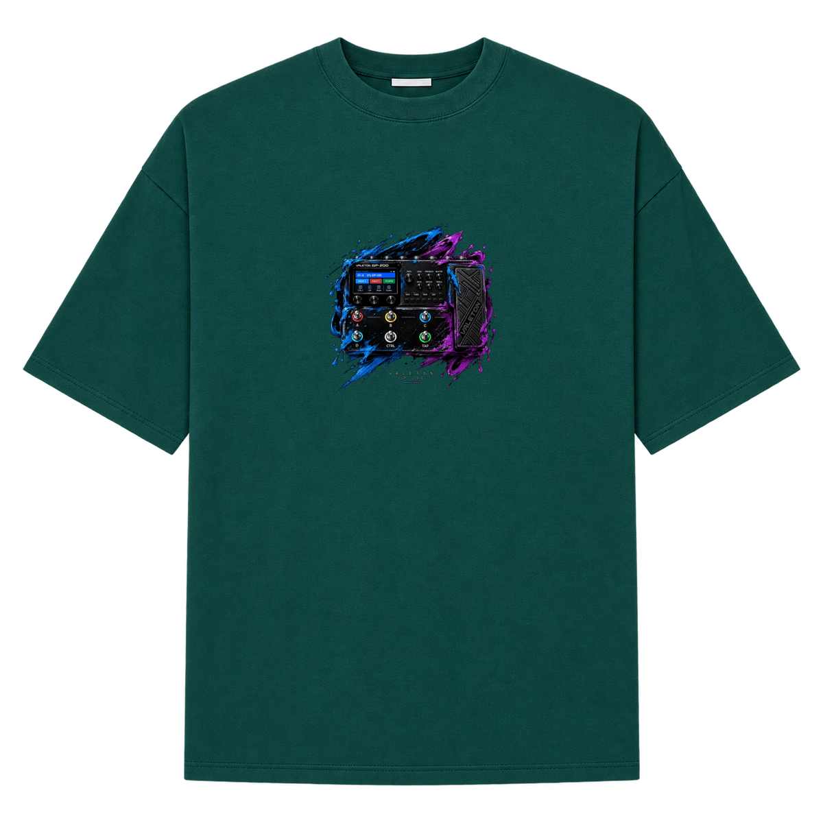 "VALETON GP 200" Camiseta Oversized Suedine 220g