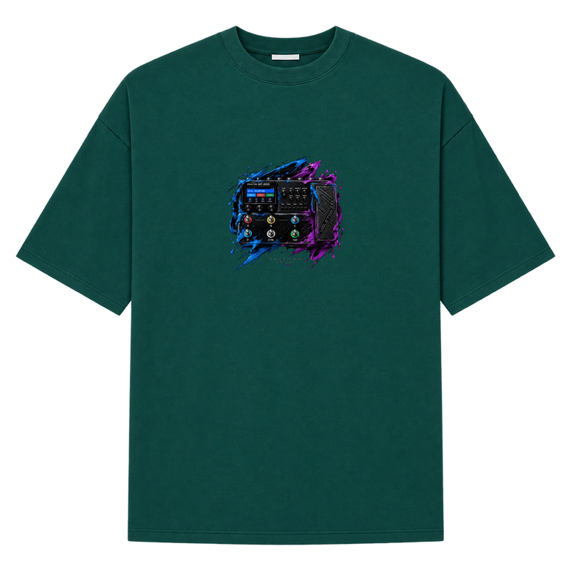 "VALETON GP 200" Camiseta Oversized Suedine 220g