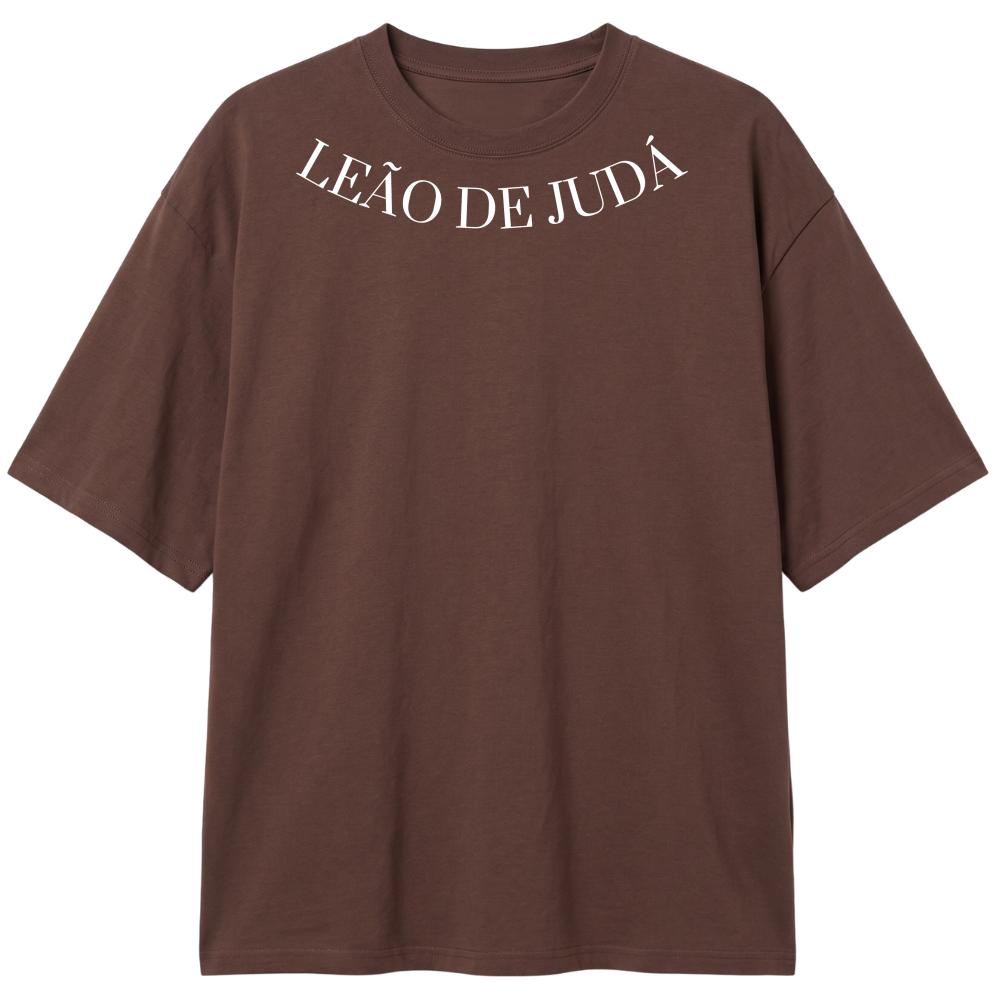 "Leão de Judá" Camiseta Oversized Classic