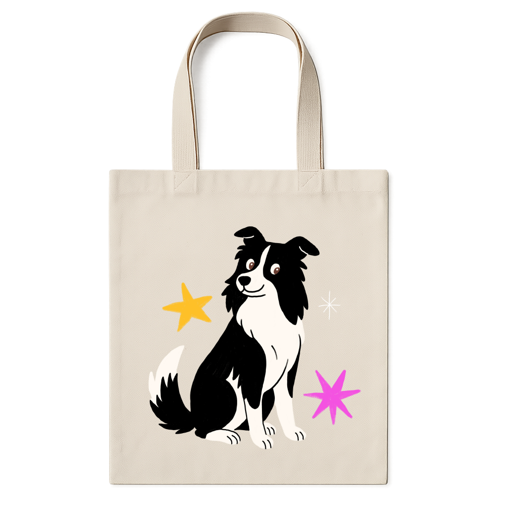 "Border Collie" Ecobag