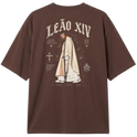 "Oversized - Leão XlV" Camiseta Oversized Classic