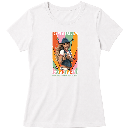 "Erika Madafaka Babylook" Blusa Baby Look