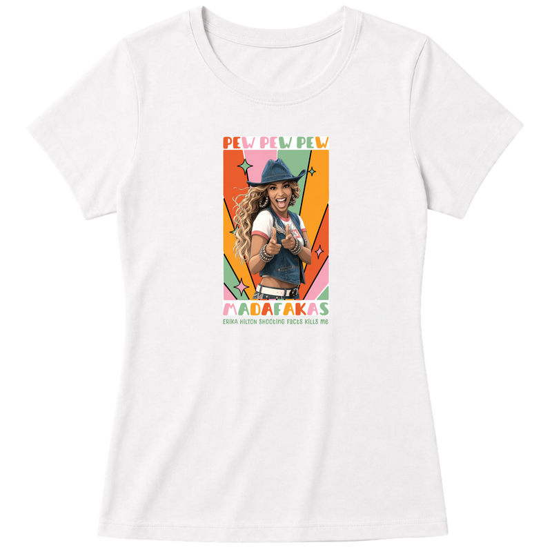 "Erika Madafaka Babylook" Blusa Baby Look