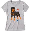 "Rottweiler" Blusa Baby Look