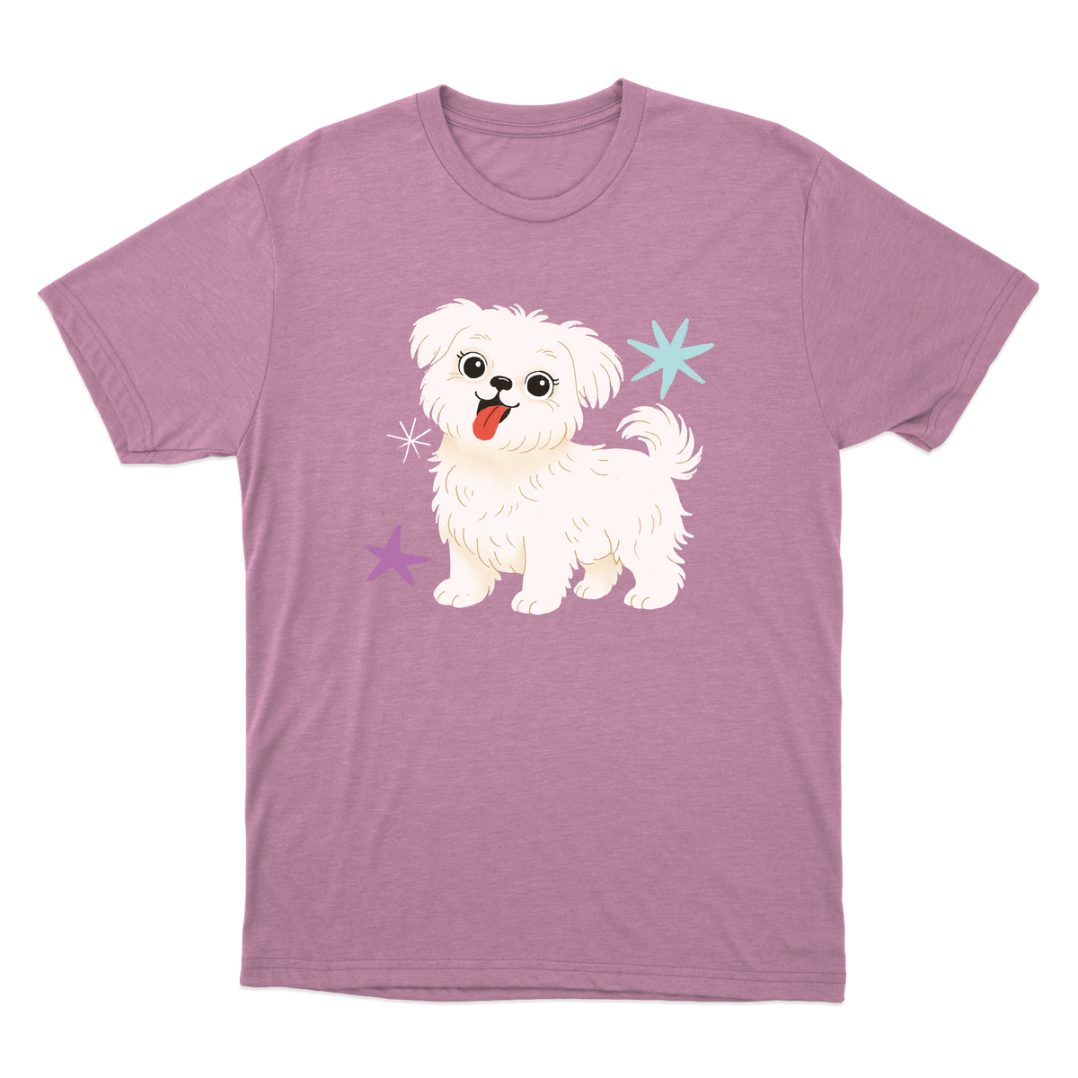 "Maltês" Camiseta Básica Unissex