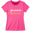 "Baby Look Classic - Vida Adulta: Nota 1" Blusa Baby Look
