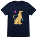 "Galgo afegão" Camiseta Básica Unissex