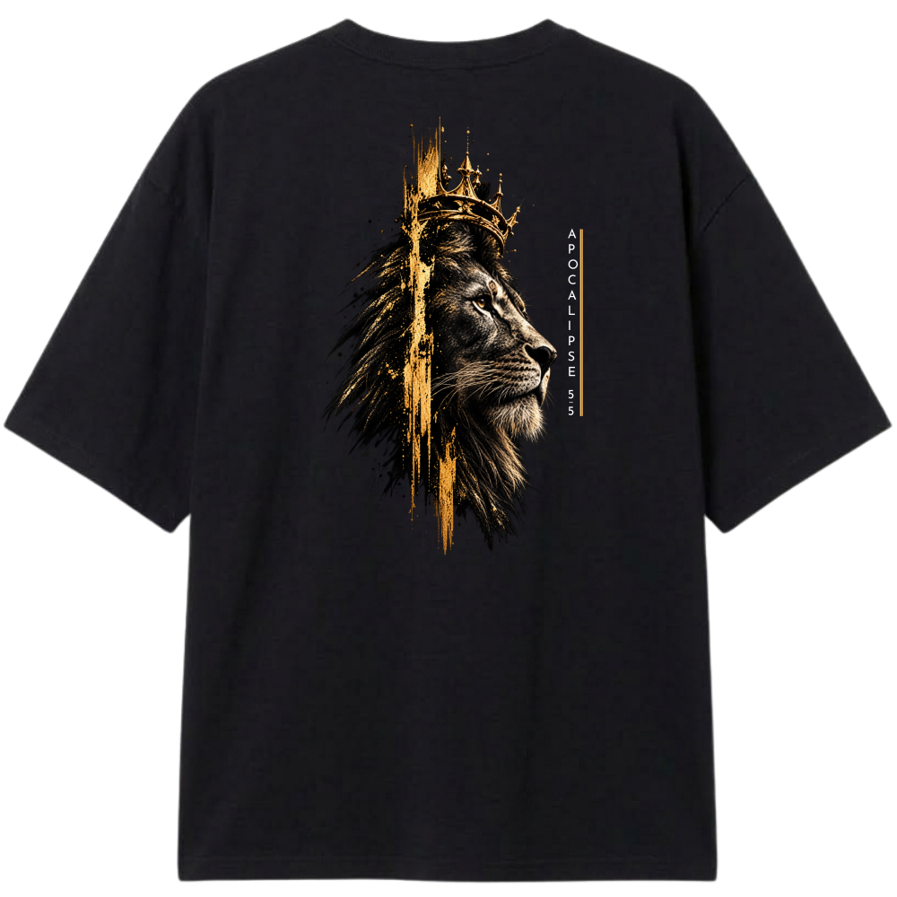 "Leão de Judá" Camiseta Oversized Classic