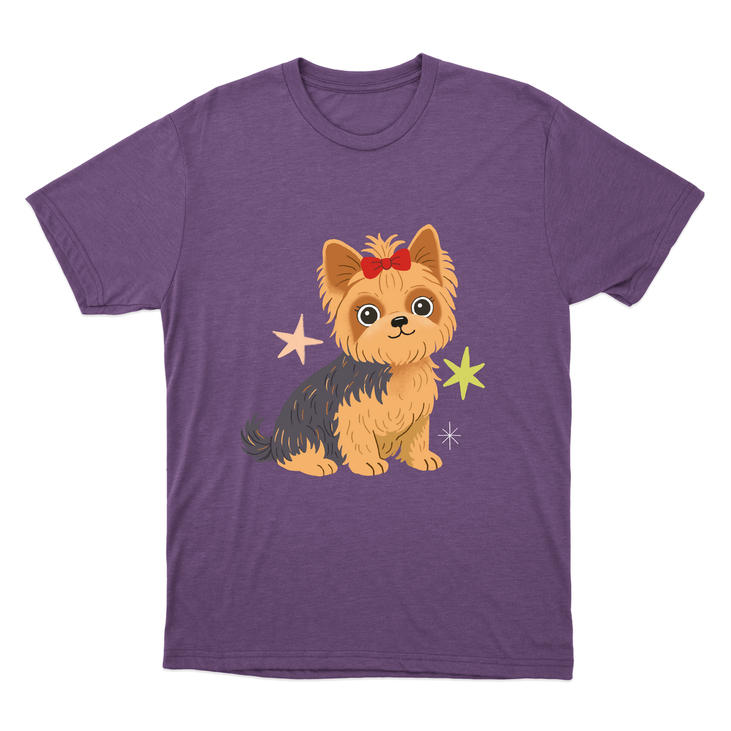 "Yorkshire terrier" Camiseta Básica Unissex