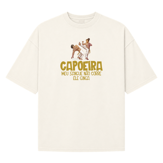 "Capoeira #01" Camiseta Oversized Suedine 220g