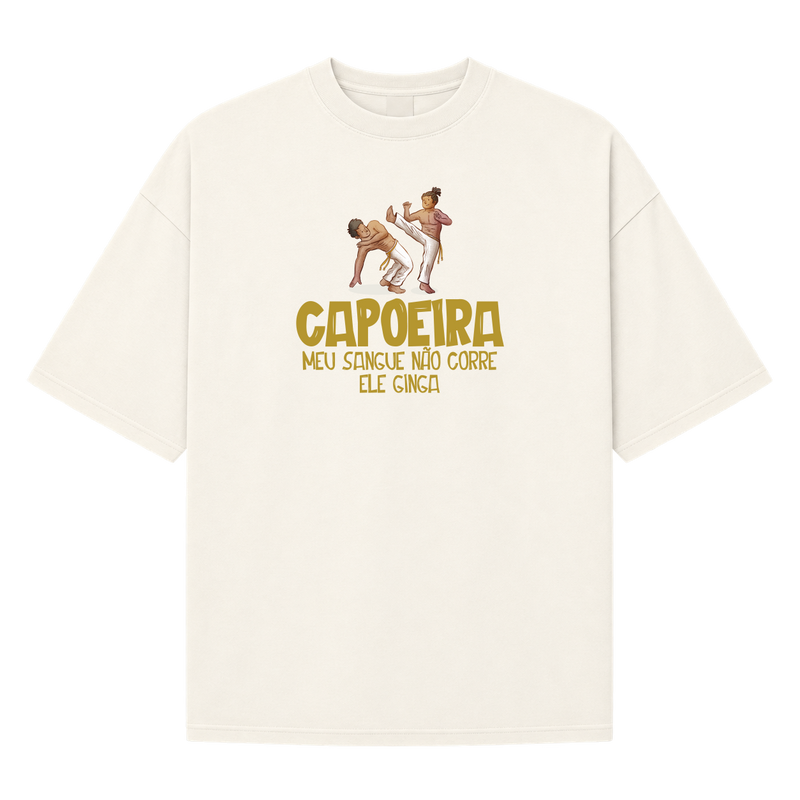 "Capoeira #01" Camiseta Oversized Suedine 220g