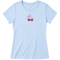 "Baby Look Pinky Cherry" Blusa Baby Look