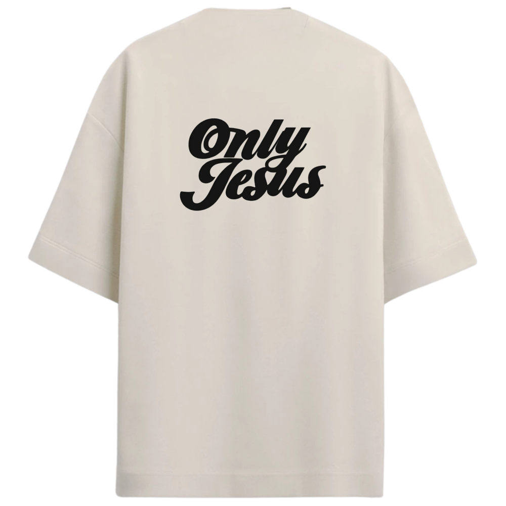 "FENDS - Only Jesus" Camiseta Oversized Premium