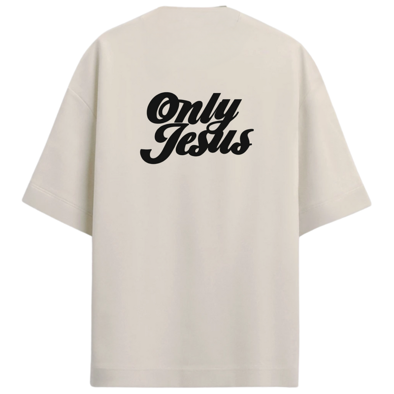 "FENDS - Only Jesus" Camiseta Oversized Premium