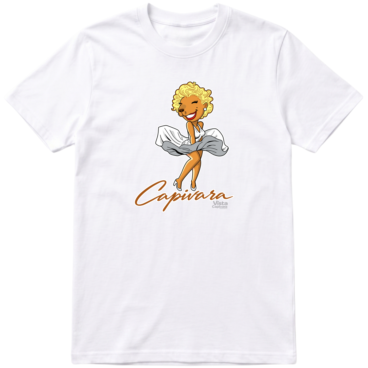 "Capivara Fatal DTF" Camiseta Premium Unissex Bunker Studios