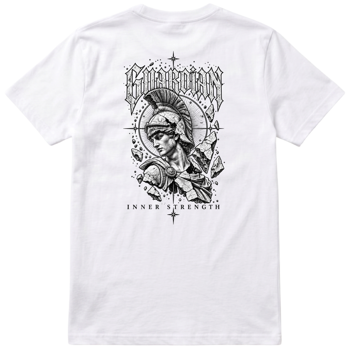 "Camiseta Regular Essential - Guardian (Técnica DFT)" Camiseta Premium Unissex Bunker Studios