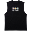 "Regata Tank flor" Tank Top Machão Suedine
