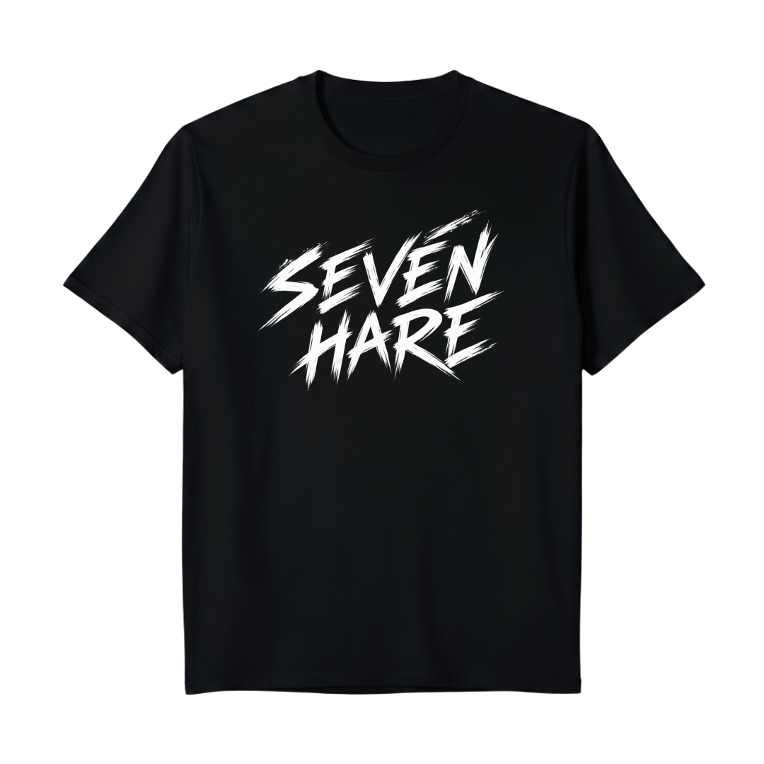 "Camiseta Seven Hare — Disciplina" Camiseta Premium Unissex Bunker Studios