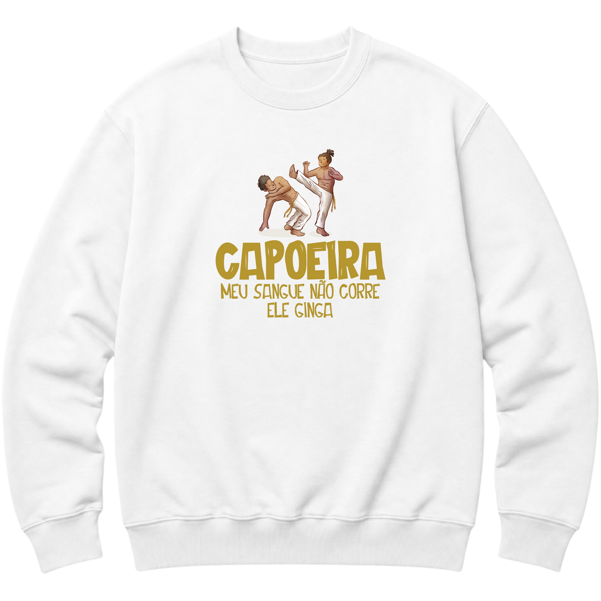 "Capoeira #01" Moletom com Capuz Básico