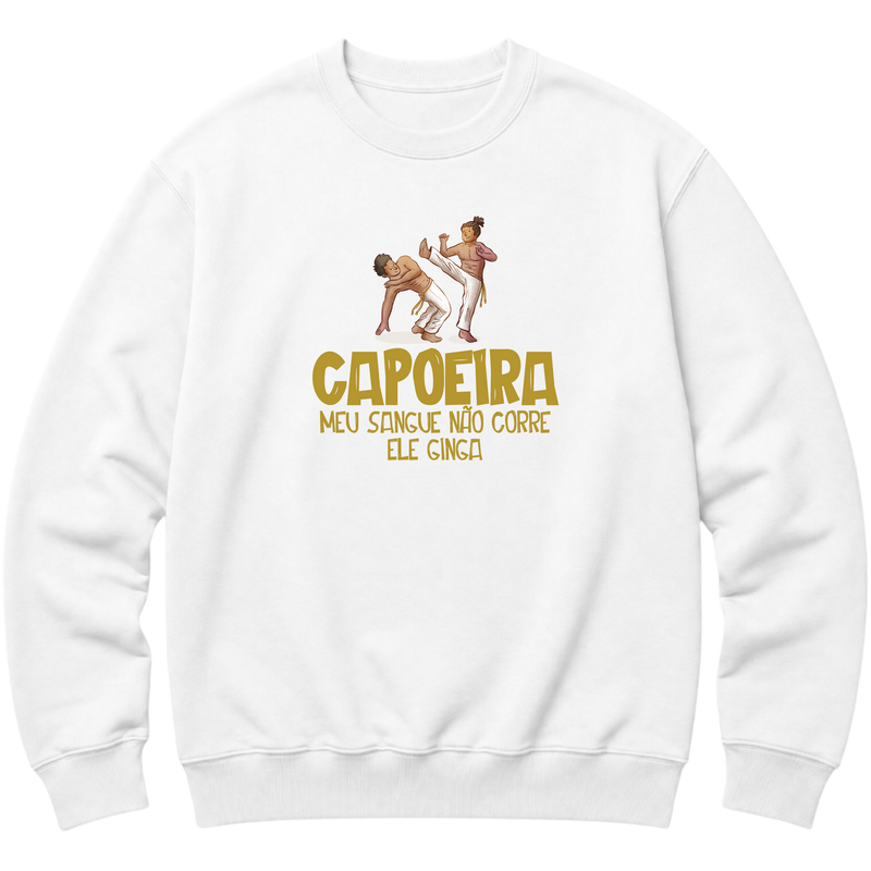 "Capoeira #01" Moletom com Capuz Básico