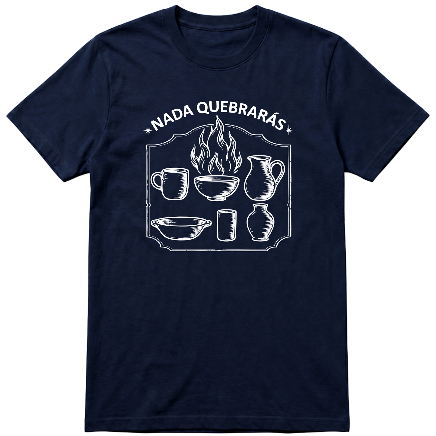 "nada quebraras" Camiseta Básica Unissex