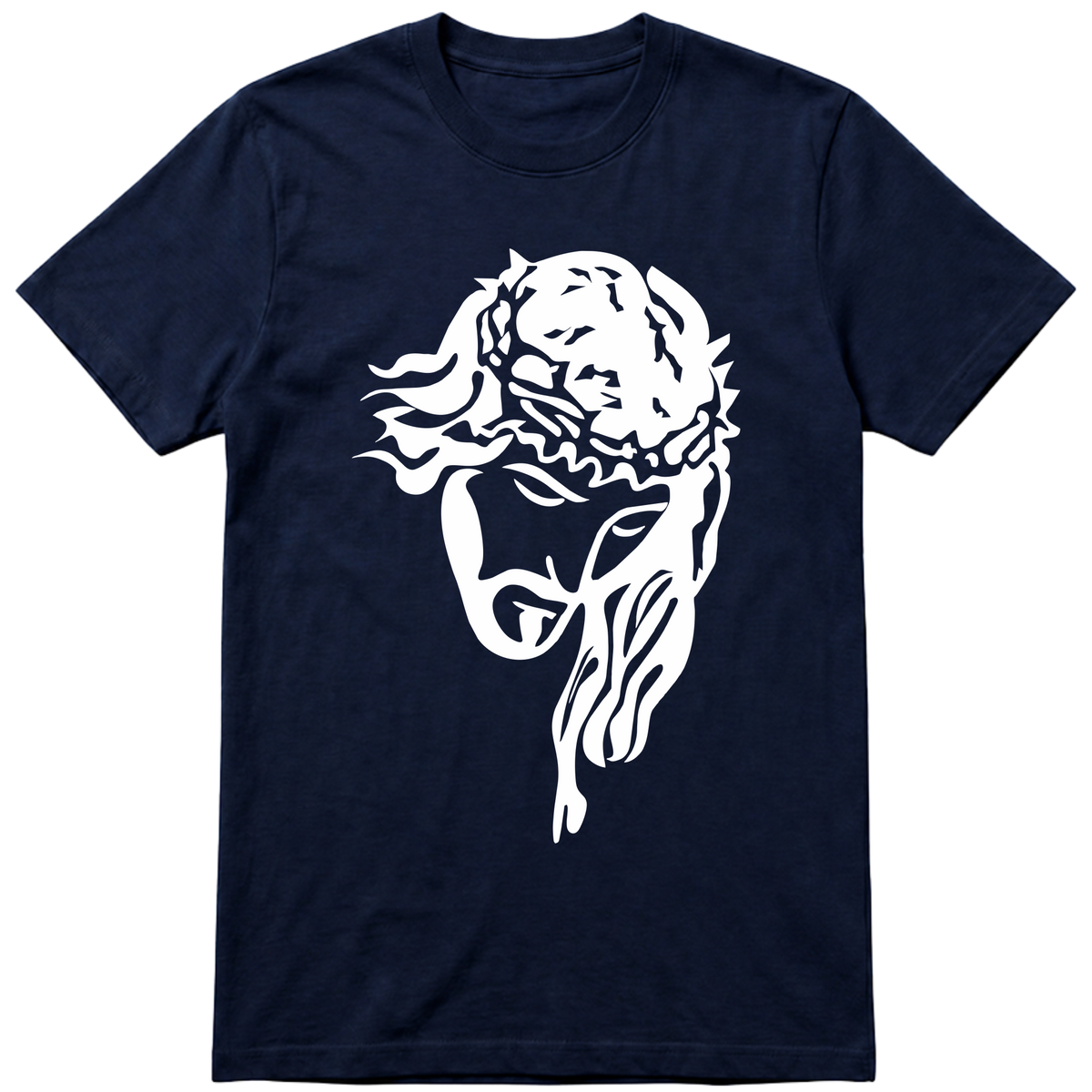 "Camiseta Manga Curta Estampada coroa de espinhos" Camiseta Premium Unissex Bunker Studios