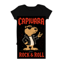 "Capivara Rock & Roll DTF" Body Baby