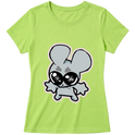 "Baby Look Classic Ratito – Camiseta Feminina Estampada Fofa" Blusa Baby Look