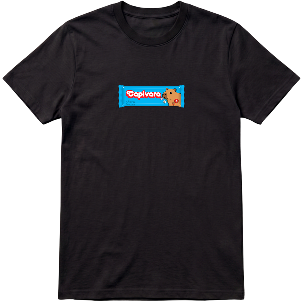 "Capivara Fofa DTG" Camiseta Premium Unissex