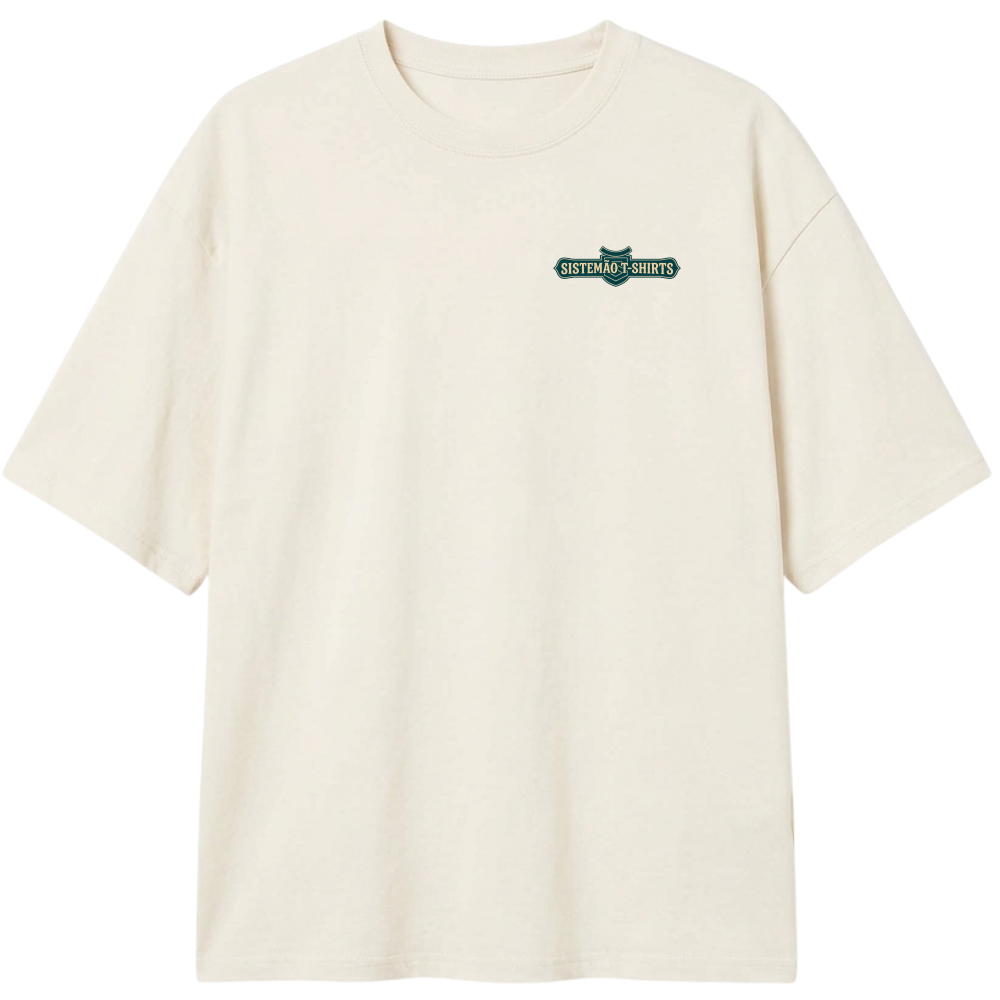 "Estampa/AMÉM" Camiseta Oversized Classic