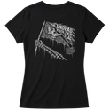 "Camisa Babylook DeadFlag" Blusa Baby Look