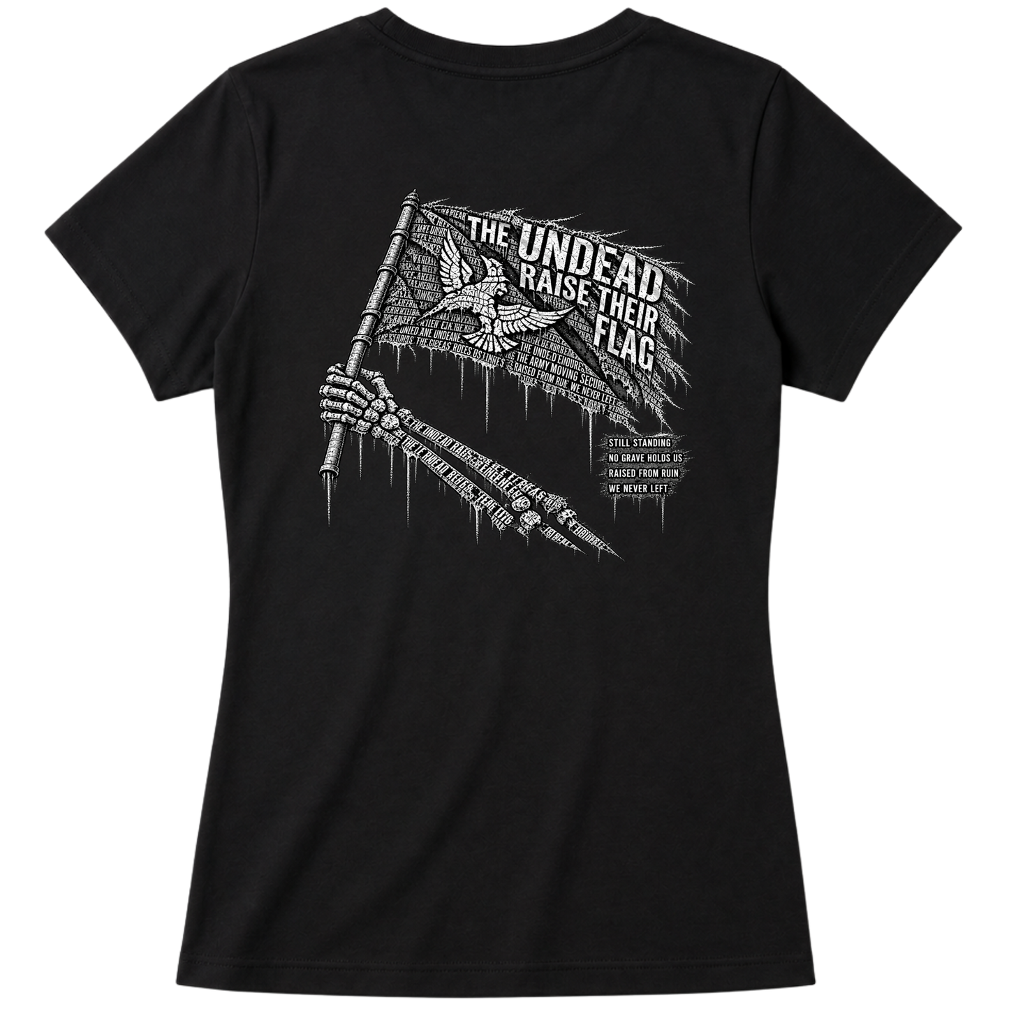 "Camisa Babylook DeadFlag" Blusa Baby Look