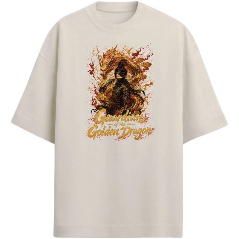 "GUARDIAN GOLDEN DRAGON 2" Oversized Premium