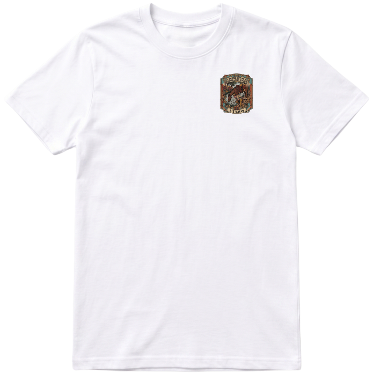 "Estampa QUEM ME GUARDA NÃO DORME" Camiseta Premium Unissex Bunker Studios