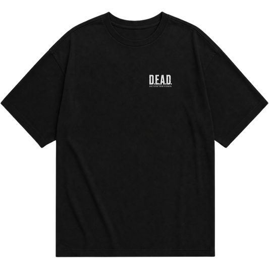 "Camiseta Dead Flag" Camiseta Oversized Básica