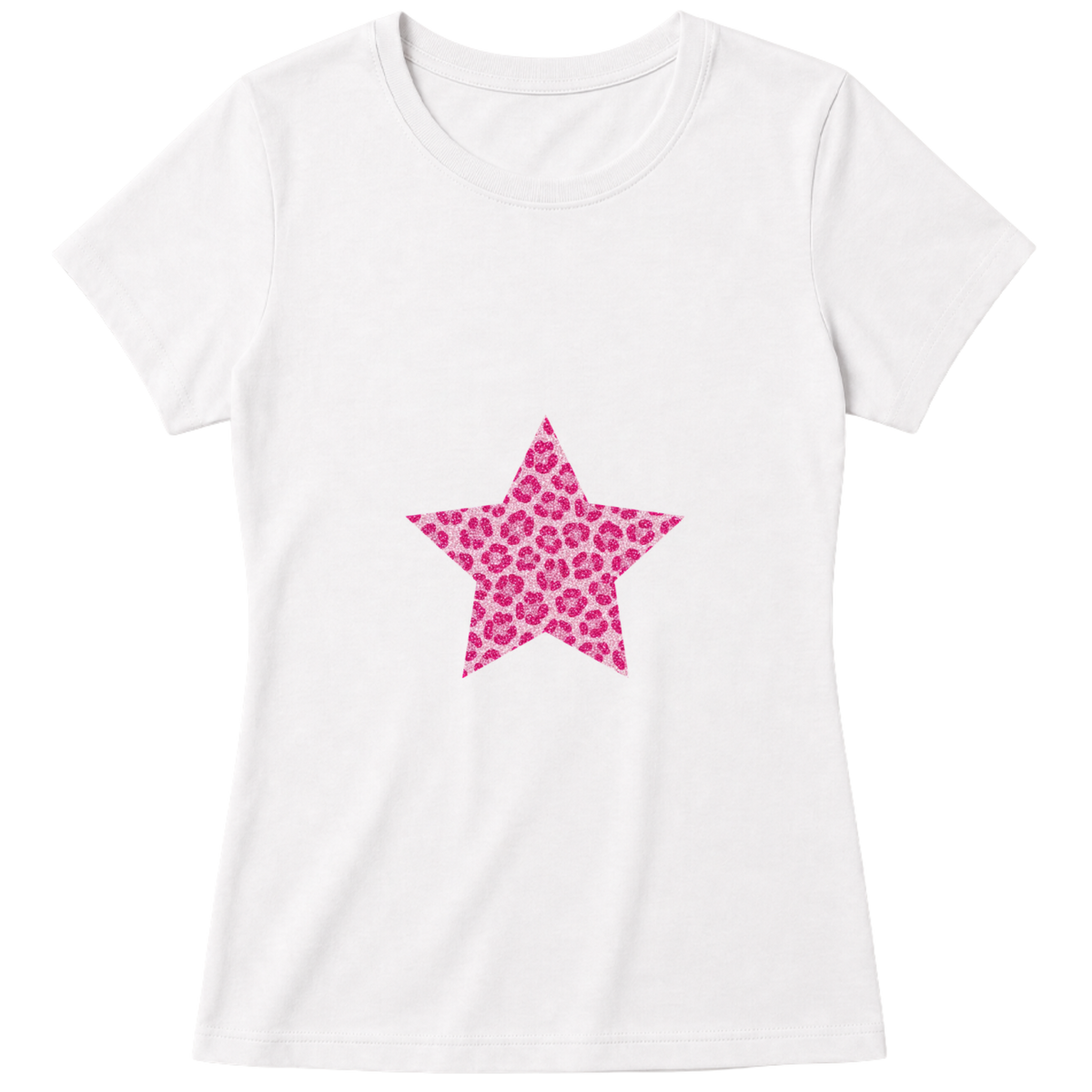 "Baby Look Pinky Star" Blusa Baby Look