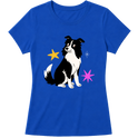 "Border collie" Blusa Baby Look