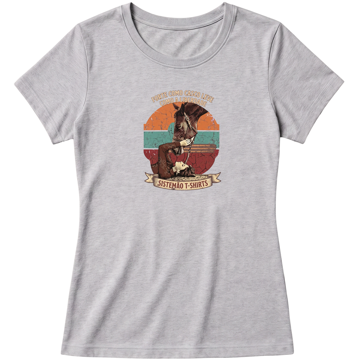 "Babylook FORTE COMO CASCO" Blusa Baby Look
