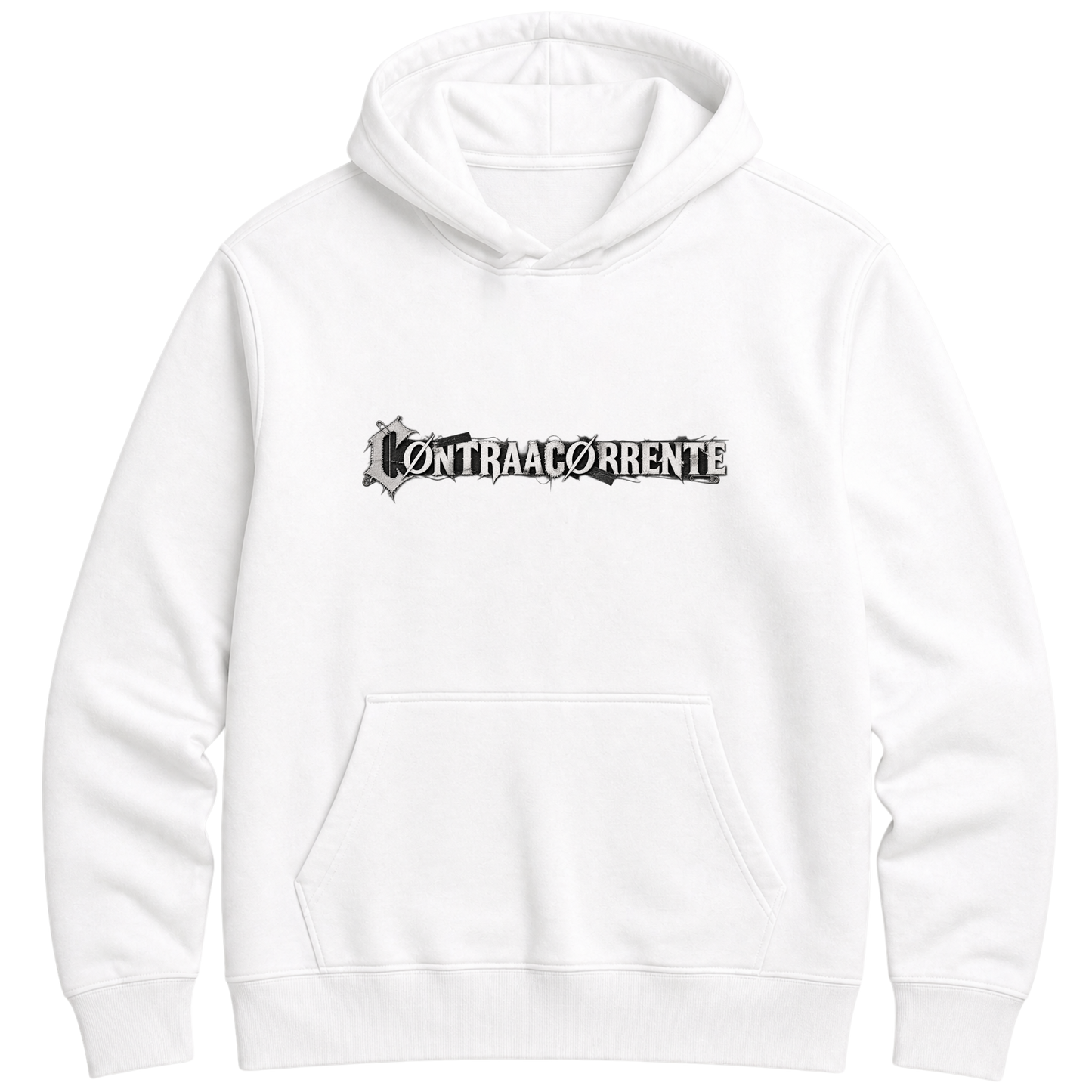 "Moletom (Canguru com capuz) Hoodie Essential #005 - CØNTRAACØRRENTE" Moletom Premium