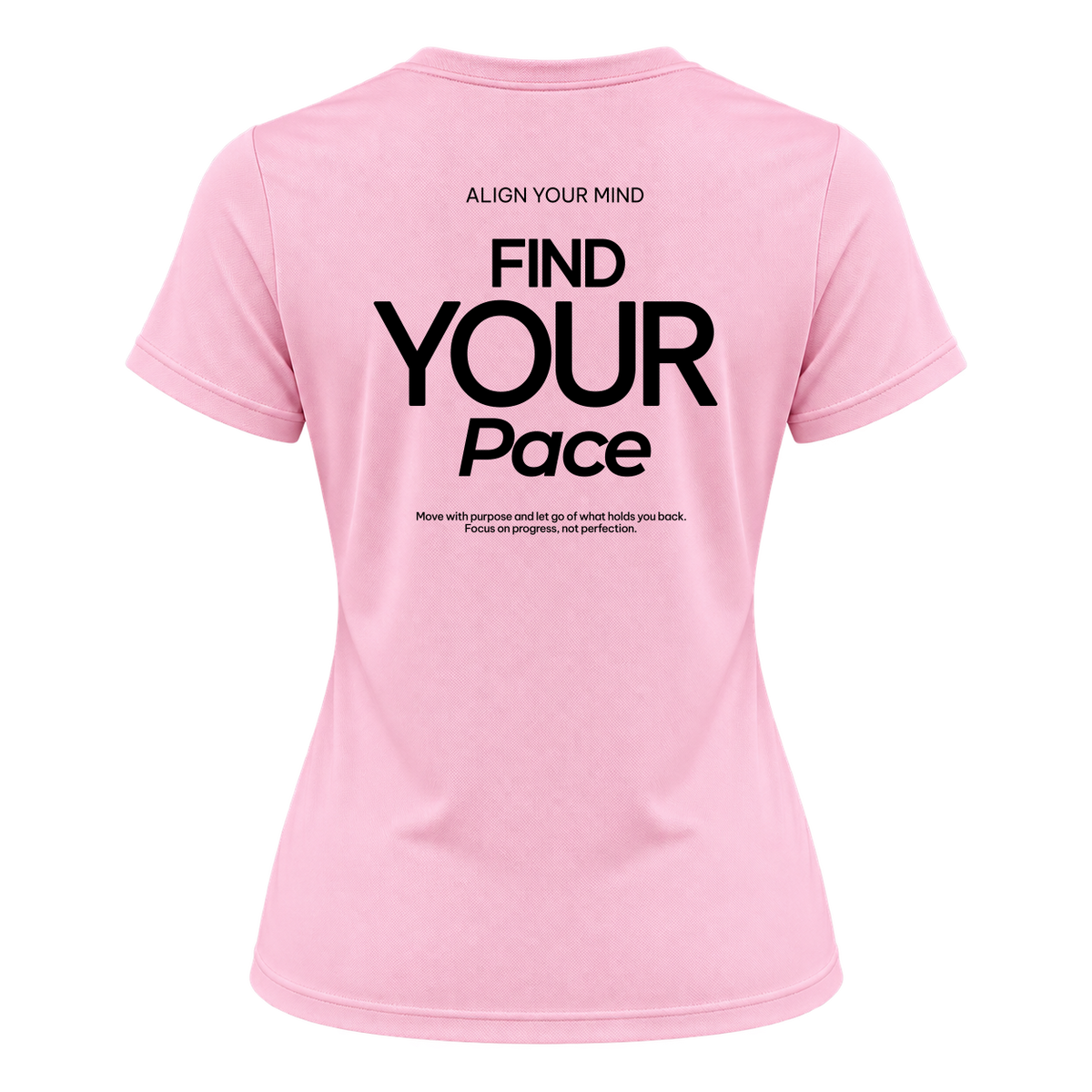 "Camiseta Find Your Pace Dryfit Feminina Basic" Camiseta Dryfit Feminina Basic